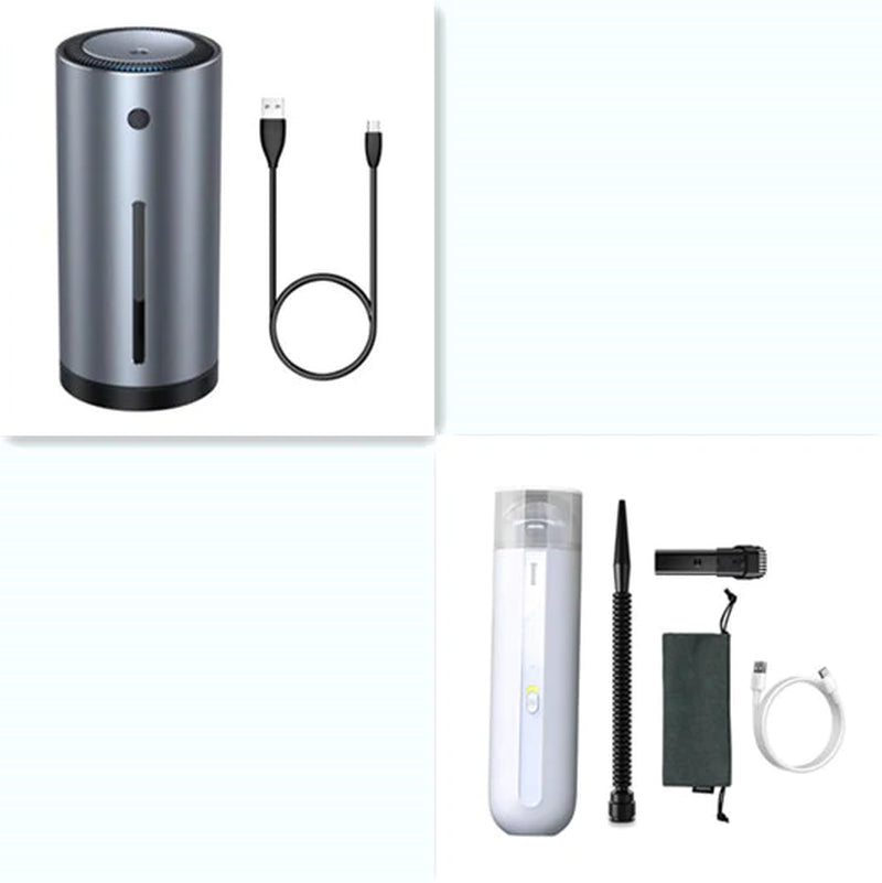 Portable Car & Home Vacuum – Cordless & High-Capacity Dust Bin