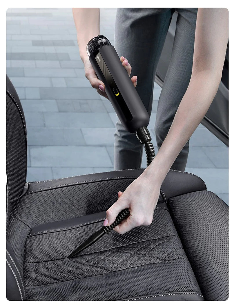 Portable Car & Home Vacuum – Cordless & High-Capacity Dust Bin